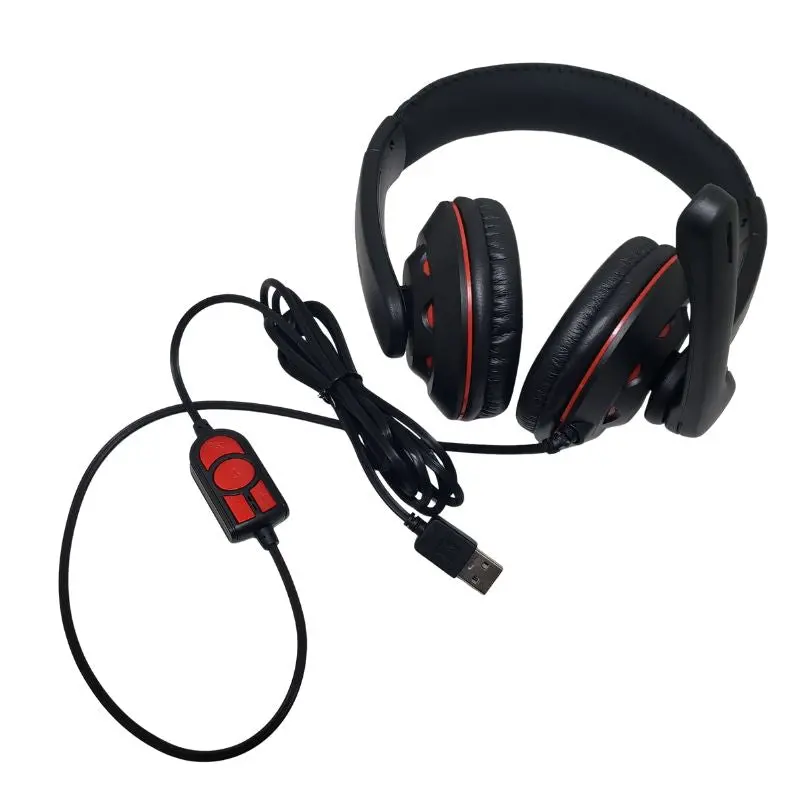 Q5 Gaming Headset — Noise-Cancelling Mic, In-Line Volume Control, 6-Foot Usb Cable 1