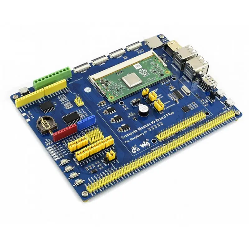 Raspberry Pi 3+ Starter Kit — 16Gb Microsd, 7-Inch Lcd, Compute Module Io Board & Dev Tools 1