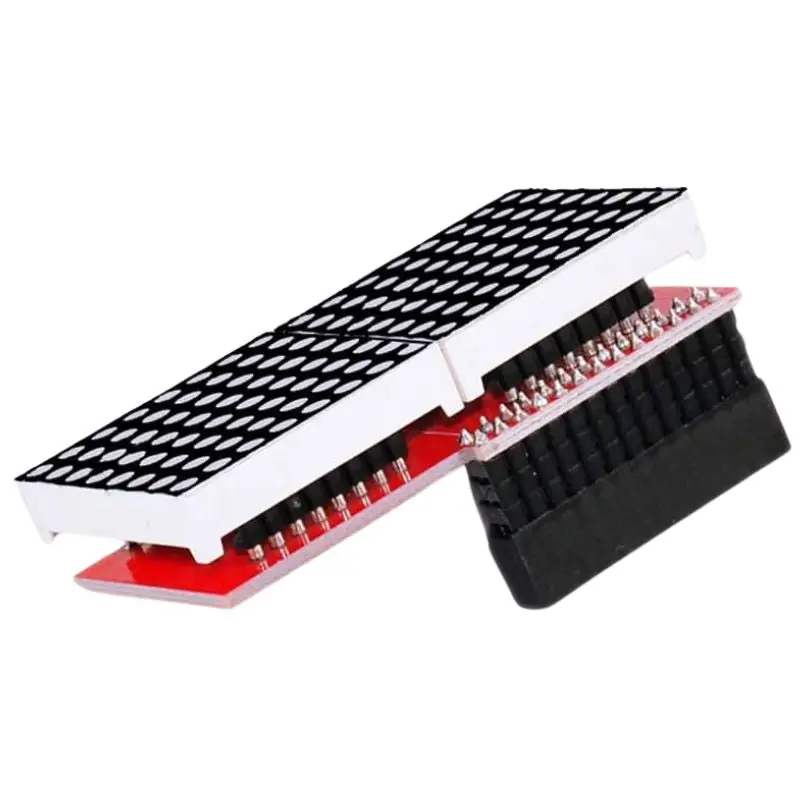 Raspd-008800 16×8 Led Dot Matrix Display Board – Raspberry Pi Gpio-Compatible 1