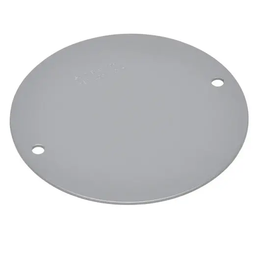 Rbc Gray Round Weatherproof Electrical Box Cover – 4" Diameter 1