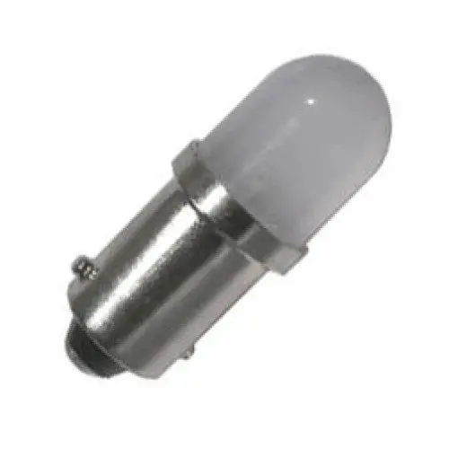 Red Led Bayonet Bulb – 12V Ac/Dc, 2000Mcd, Ba9S Base 1