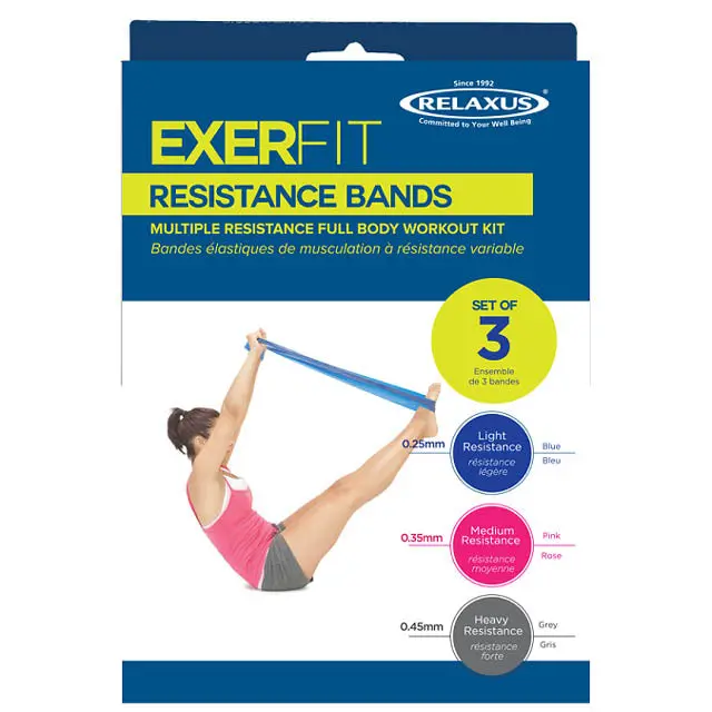 Resistance Band Exercise Set – 3-Piece Fitness Kit 1