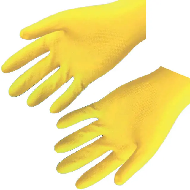 Reusable Latex Gloves – Large Size, Multi-Use Pair 1