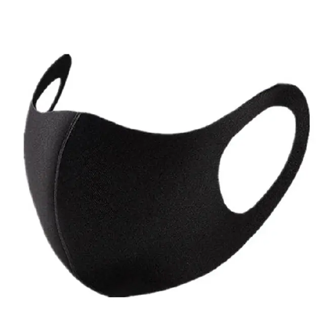 Reusable Washable Black Face Mask – Model Tzsj-450B 1
