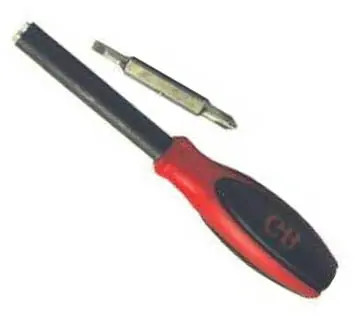 Reversible Dual-Bit Screwdriver – Phillips/Slotted, Insulated 7.5-Inch Handle For Safe Use 1