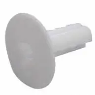 Rg6 Single Feed-Through Bushing With Ground & Messenger Knockouts (4-Pack) 1