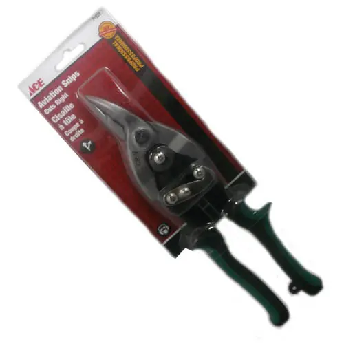 Right-Cut Aviation Snips – 9.75-Inch, Precision Chrome Vanadium Steel, 71322 1