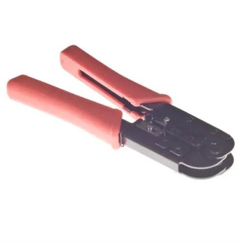 Rj11/Rj12/Rj45 Crimping Tool – Integrated Cutter And Stripper 1