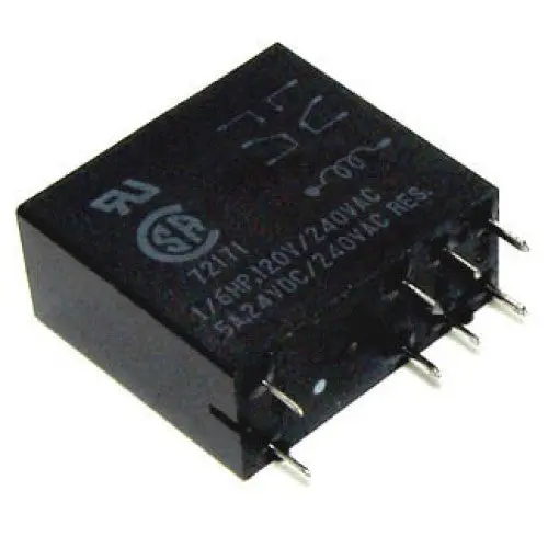 Rka-11Dz-24 Pcb Relay – 24V Dc Coil, Dpdt, 5A, 8-Pin, 240Vac/24Vdc Rated 1