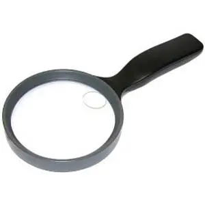 Rm-90 Lightweight 2X Handheld Rimless Magnifying Glass – Includes Protective Carry Case 1
