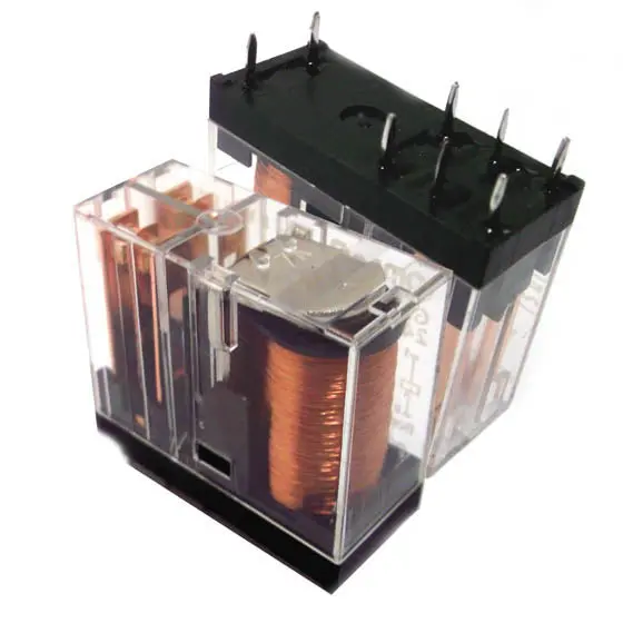 Rp420024 24V Dc Relay: Dual-Pole, Double-Throw, 10A Pc Mount 1