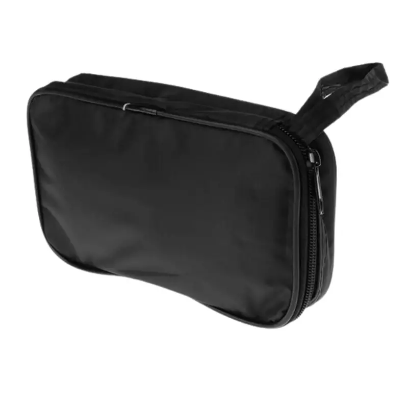 Rugged Multimeter Carry Bag — Black Canvas, Waterproof & Shockproof, 20×12×4Cm 1