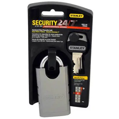 S828145 Steel 2-Inch Body Padlock With Key – Durable Security Lock 1