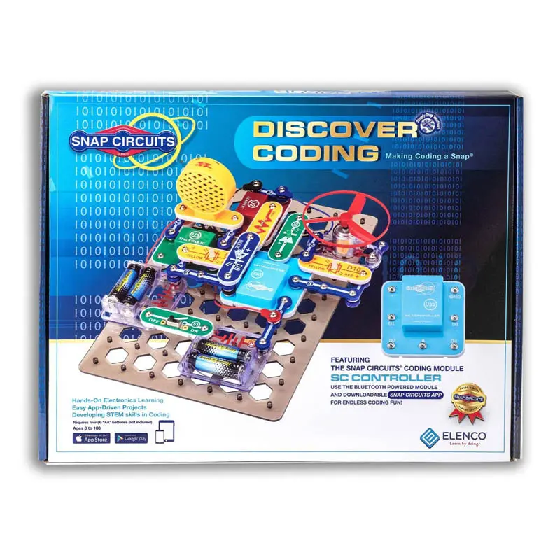 Scd303 — Snap Circuits Discover Coding Educational Kit For Beginners 1