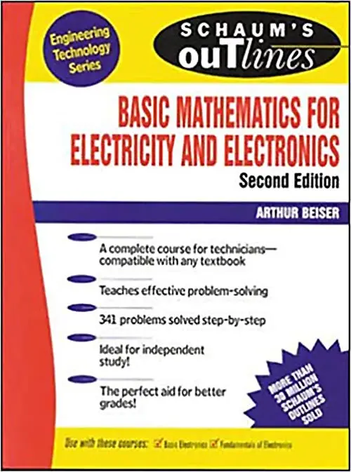Schaum'S Outline Of Basic Mathematics For Electricity And Electronics 1