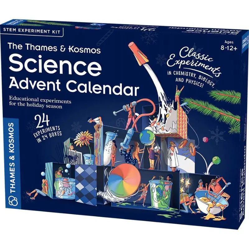 Science Advent Calendar – 24 Daily Experiments Covering Chemistry, Biology & Physics 1