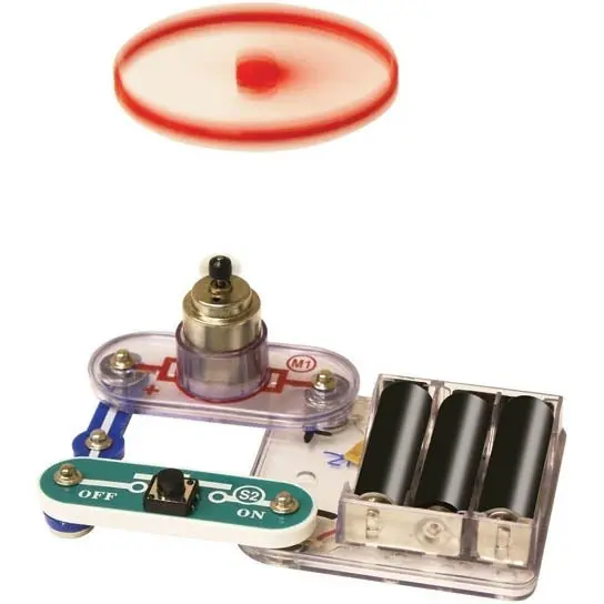 Scp-06 Snap Circuits Flying Saucer: Motorized Levitation Project 1