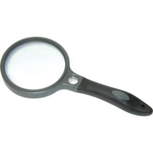 Sg-12 Lightweight Dual-Lens Handheld Magnifier (2X + 11.5X) With Comfort Grip And Travel Case 1