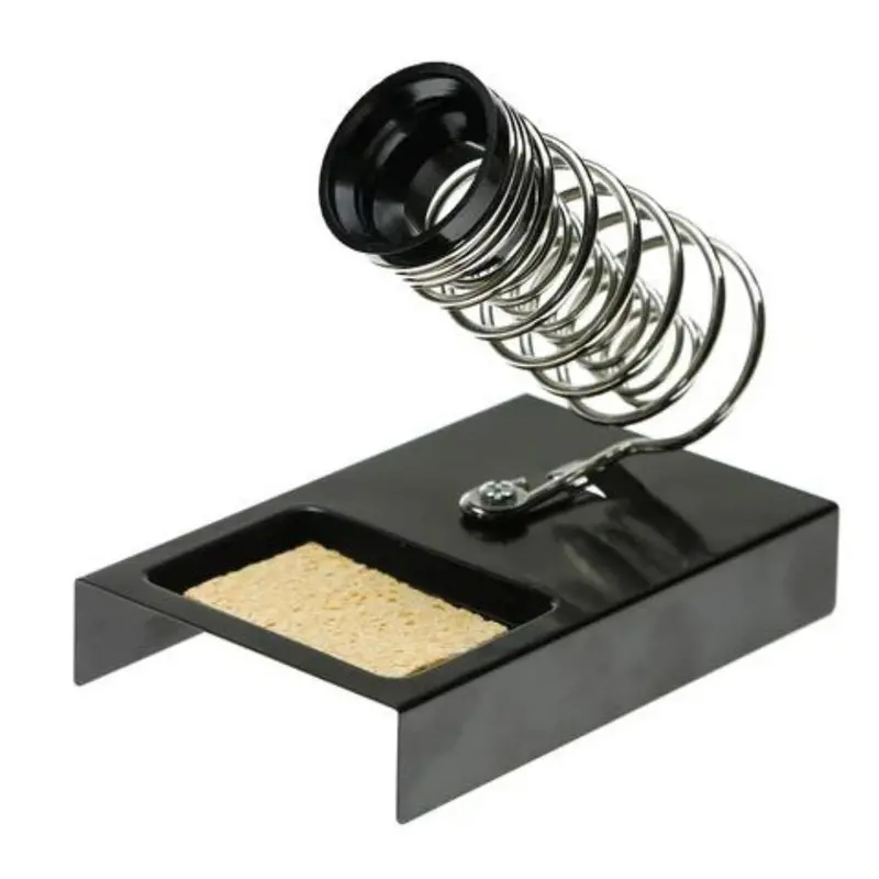 Sh-1 Heat-Resistant Soldering Iron Stand With Integrated Wet Sponge 1