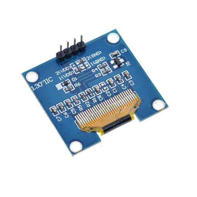 Sh1106 Oled Display Module – 1.3" White Screen, 128×64 Resolution, Arduino-Compatible Diy Kit 1