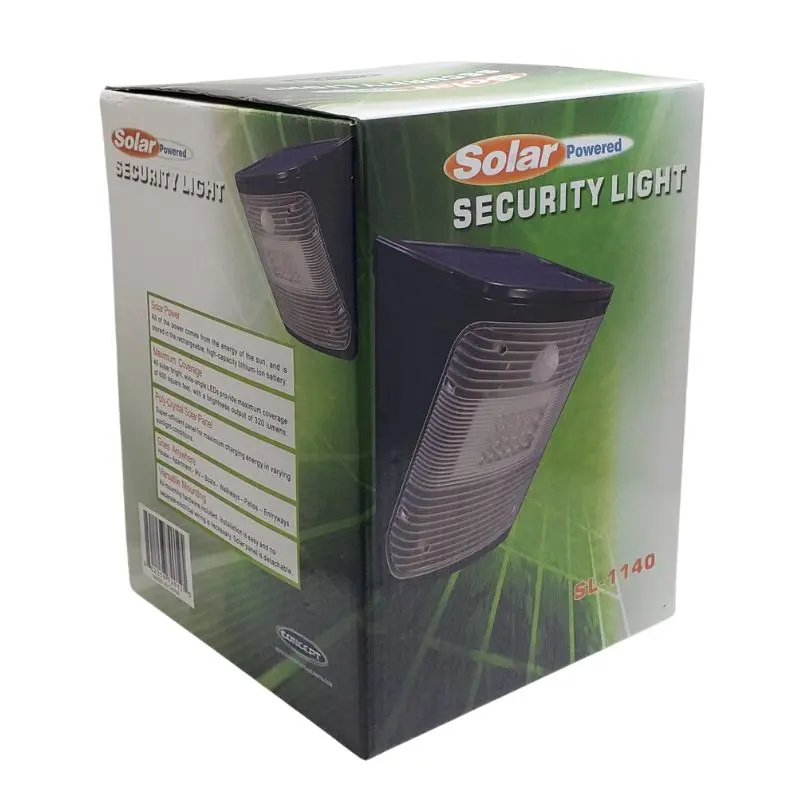 Sl-1140 Outdoor Security Lamp – Led Motion Sensor, 320 Lumens, 600 Sq Ft Range 1