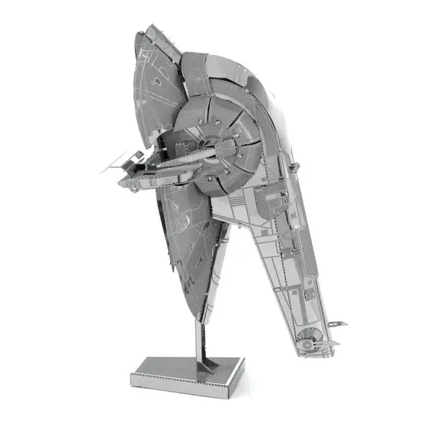Slave I 3D Metal Model Kit – Star Wars Bounty Hunter Vessel Replica 1