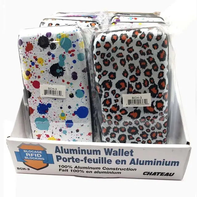 Slim Aluminum Rfid-Blocking Cardholder Wallet – Secure & Lightweight 1