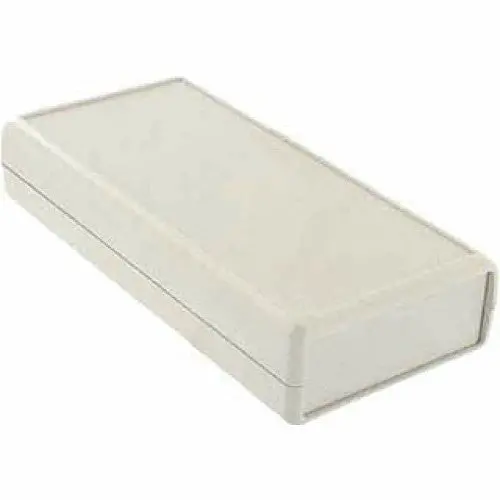Slim Grey Plastic Project Enclosure – 5.4" × 2.6" × 1.1" 1