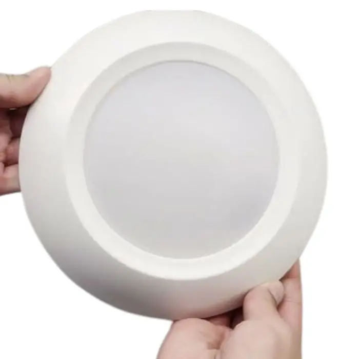 Slim Led Ceiling Disk Light – 7.5-Inch Round Panel, 3000K Warm White, 12W, 1000Lm 1