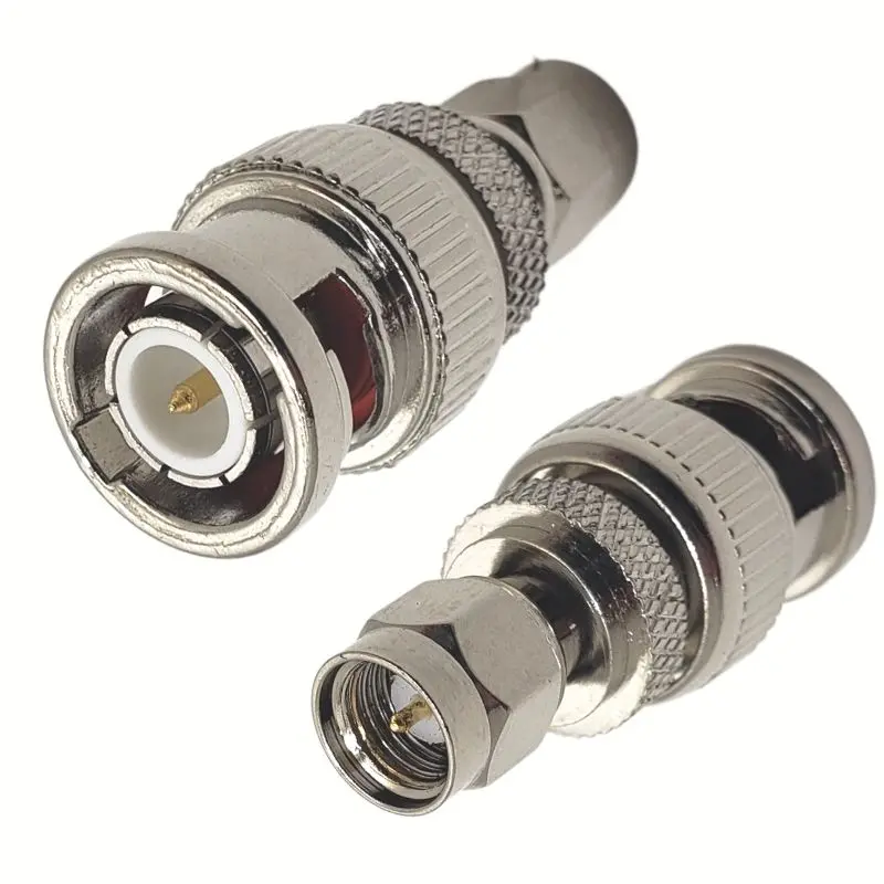 Sma To Bnc Adapter – Male Sma Plug To Male Bnc Plug 1