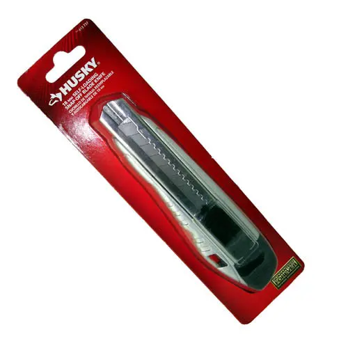 Snap-Off Utility Knife – Self-Loading Blade Mechanism, Ergonomic Handle 1