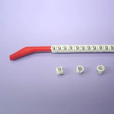 Snap-On Wire Marker – Red Legend '9', Fits 16–18 Awg (30 Per Pack) 1