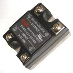 Solid-State Relay – 3–32V Dc Input, 25A/240V Ac Output, Screw-Terminal Mounting 1