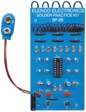 Sp-3B Solder Practice Kit – Includes Pcb, Components, And Step-By-Step Assembly Guide 1