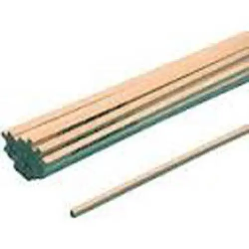 Square Basswood Strip: 1/8" × 1/8" × 24" Precision-Cut Hardwood 1