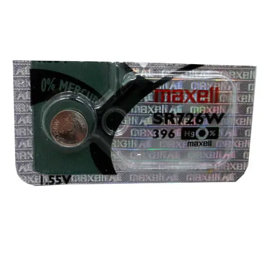 Sr726W — Silver Oxide Button Cell, Labeled As 396 Type (1.5 V) 1