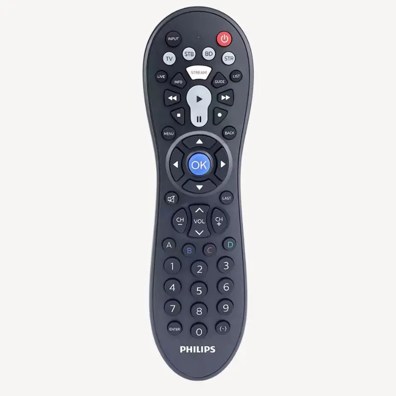 Srp3014 – Universal 4-In-1 Remote Control For Tvs, Satellite Receivers, Cable Boxes, Dvd Players, And Vcrs 1
