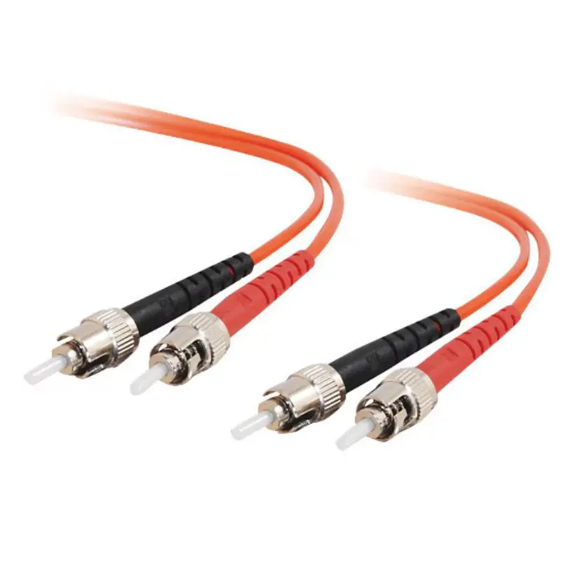 St To St Om1 Multimode Fiber Patch Cord – 8M Duplex, 62.5/125Μm, Ofnr Rated, Orange 1