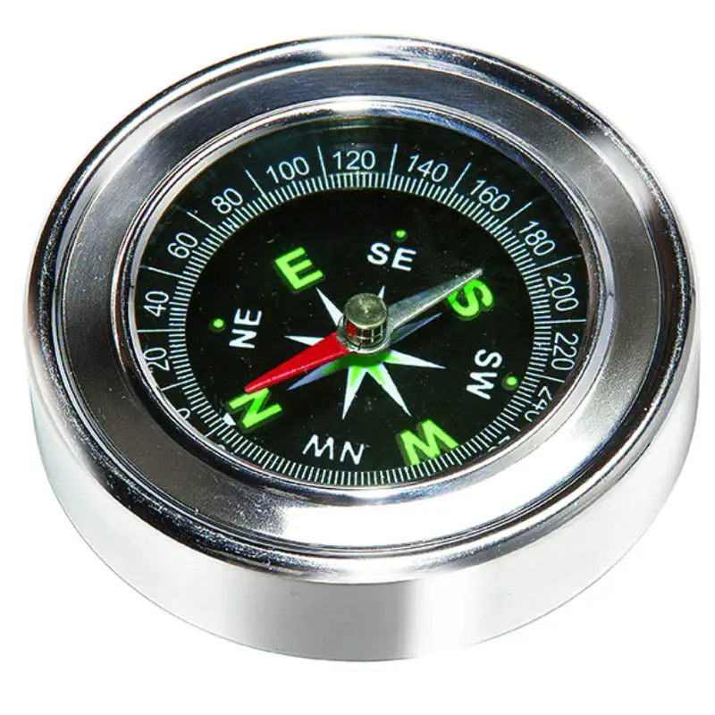 Stainless Steel Compass – Durable Pocket-Sized Navigation Tool, Precision Balanced Needle 1