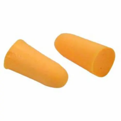 Standard Foam Ear Plugs – Orange, 1-Pair Bag (2 Count), Noise Reduction Comfort Fit 1