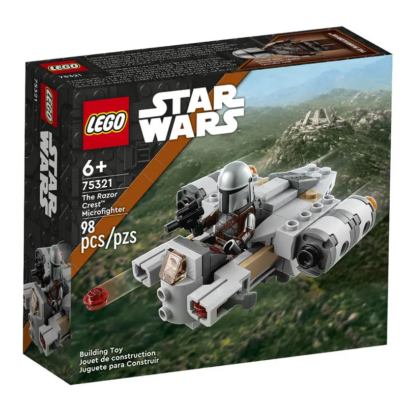 Star Wars Razor Crest Microfighter — 98-Piece Compact Starship Model For Collectors 1