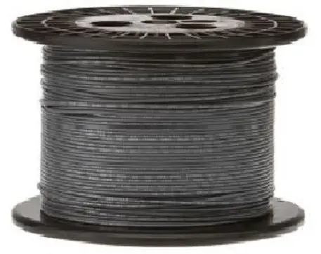 Stranded Teflon Wire – 18 Awg, Gray, 2000 Feet, Unshielded, Silver-Plated Copper 1