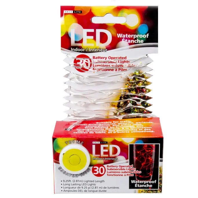 Submersible Flexible Led Strip Light – 5 Feet, 30 Leds, Assorted Colors, Ip68 Rated 1