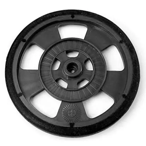 Sw-B: Black Rubber Wheel For Servo Motors – 69Mm Diameter × 7.6Mm Width (Pack Of 2) 1