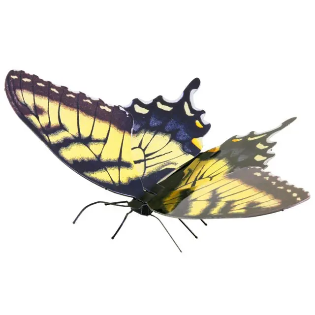Swallowtail Butterfly – Metal Earth 3D Laser-Cut Sculpture 1