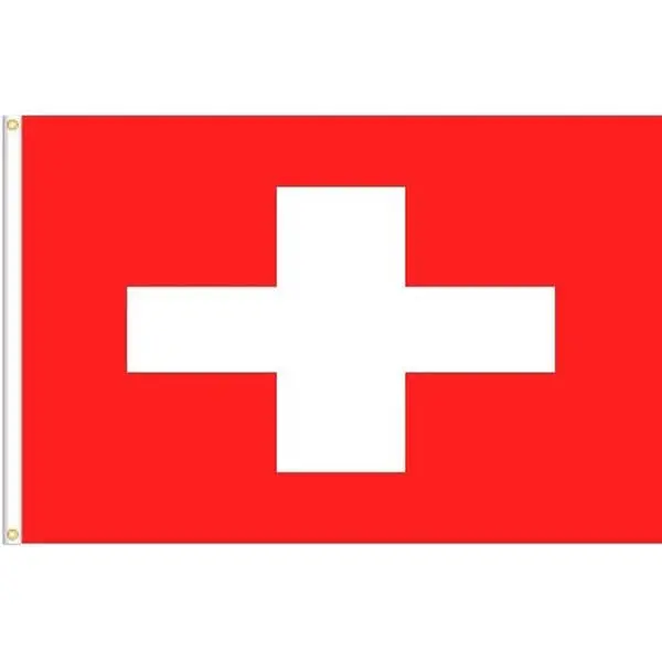 Switzerland 3X5 Ft Souvenir Flag – Distinctive Red-White Design 1