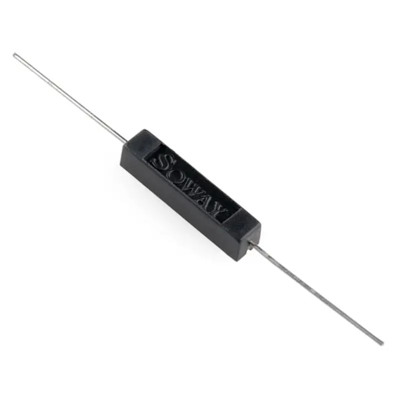 Swree-410601 Plastic-Body Reed Switch – Spst-No, 3 × 15Mm, Axial Leads, 1A Rating 1