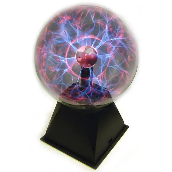 T27250 Interactive 8-Inch Plasma Ball – Sound-Activated Light Display 1