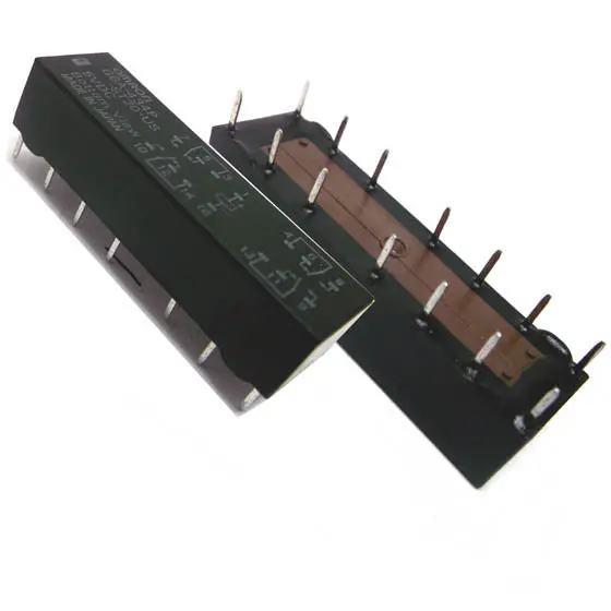 T84S17D414-12 Dc 12V 4P2T Low-Current Relay – 0.5A, 14-Pin Pcb Mount, Resistor-Protected 1