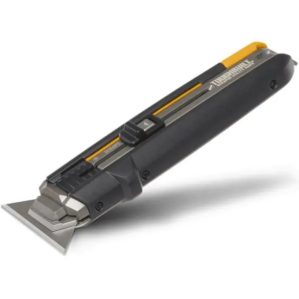 Tb-H4S5-01 2-In-1 Utility Knife And Scraper With Five Carbon Steel Blades & Ergonomic Grip 1